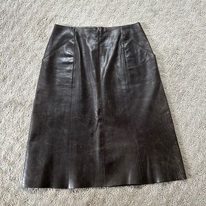 Vintage Brown Chanel Skirt